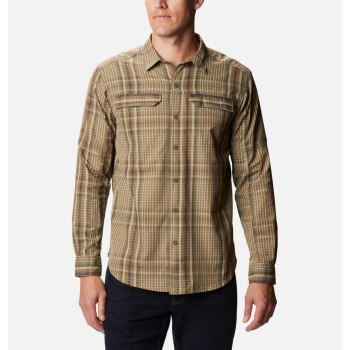 Columbia Silver Ridge 2.0 Plaid Long Sleeve, Camisa Multicolor Para Hombre | 102765-DOI